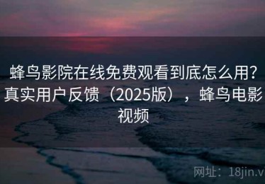 蜂鸟影院在线免费观看到底怎么用？真实用户反馈（2025版），蜂鸟电影视频