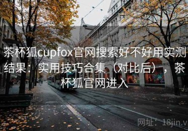 茶杯狐cupfox官网搜索好不好用实测结果：实用技巧合集（对比后），茶杯狐官网进入