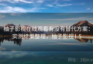 柚子影视在线观看有没有替代方案：实测结果整理，柚子影视1.5