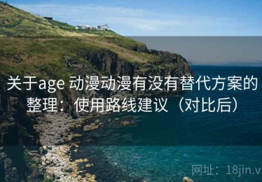 关于age 动漫动漫有没有替代方案的整理：使用路线建议（对比后）