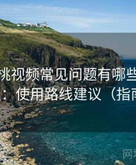 关于红桃视频常见问题有哪些的完整整理：使用路线建议（指南向）