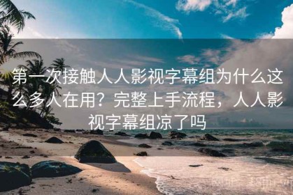 第一次接触人人影视字幕组为什么这么多人在用？完整上手流程，人人影视字幕组凉了吗