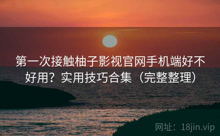 第一次接触柚子影视官网手机端好不好用？实用技巧合集（完整整理）